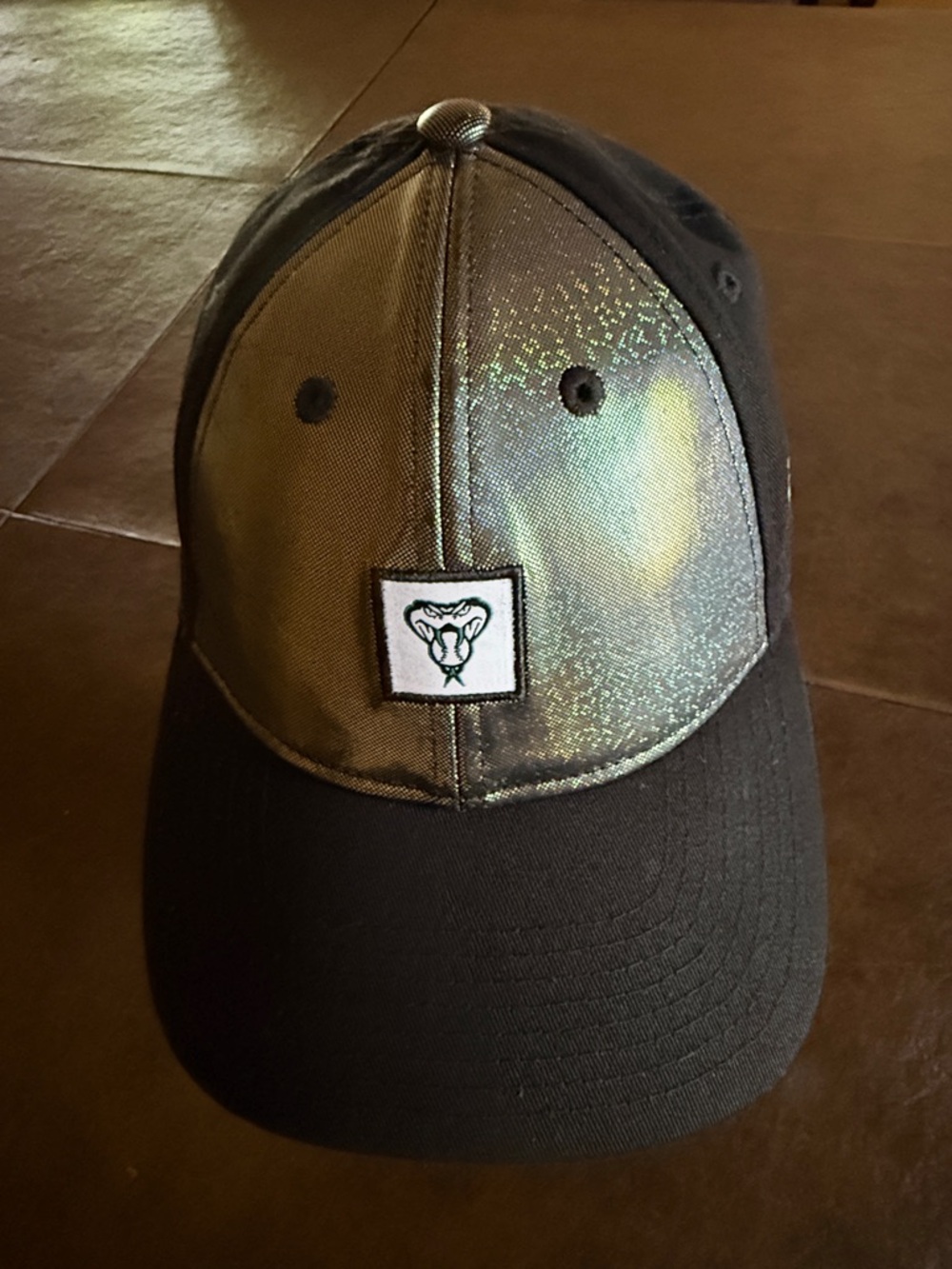 Arizona Diamondbacks New Era Hat Strap Back Womens Black Reflective 9Twenty